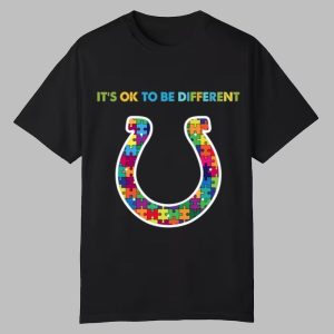 2025 Colts It's Ok To Be Different Shirt