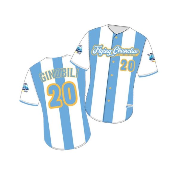 San Antonio Missions Manu Ginobili Baseball Jersey Giveaway 2025 1 2