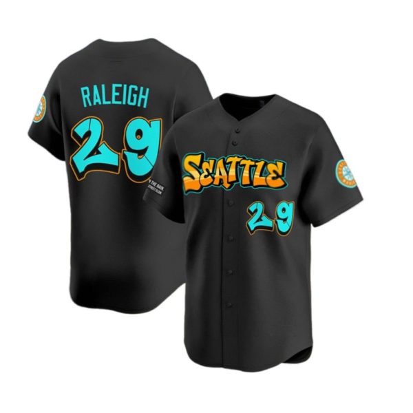 Seattle Raleigh Graffiti 2025 Jersey 1 2