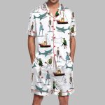 Shark Pajama Set For Men