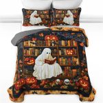 Spooky Storytime Reading All Season Bedding Set