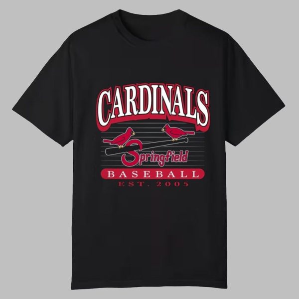 Springfield Cardinals Baseball Shirt 2025 Giveaway 0 0
