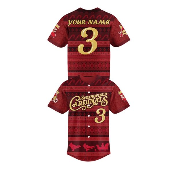 Springfield Cardinals Christmas Jersey 2025 Giveaway 1 2