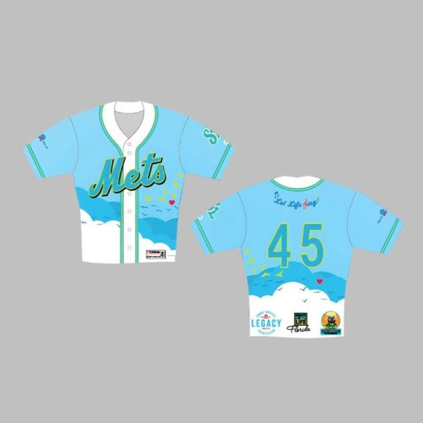 St. Lucie Mets Donate Life Night Jersey 2025 Giveaway