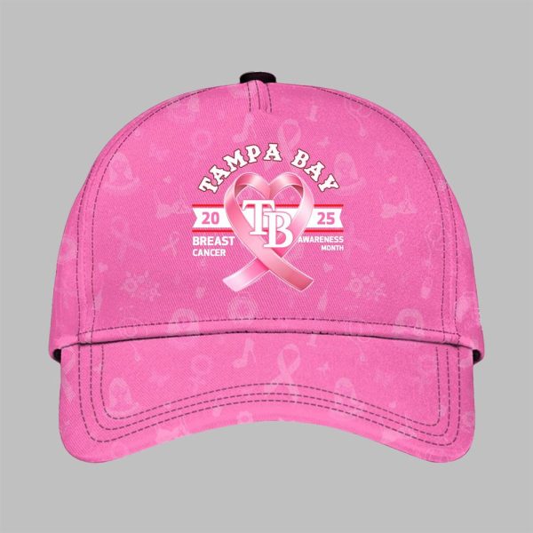 TB Rays 2025 Breast Cancer Awareness Month Hat