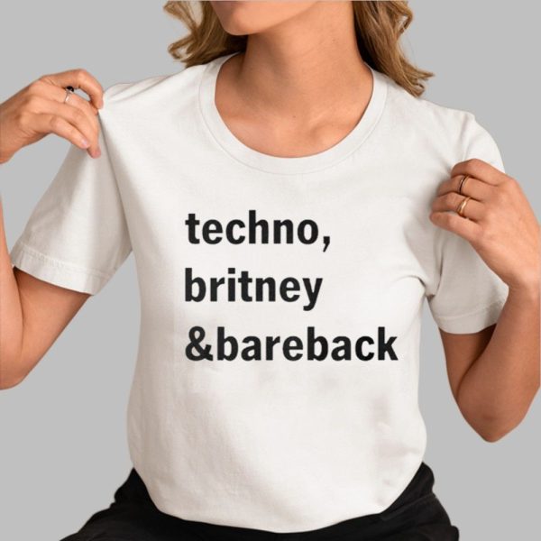 Techno Britney Bareback Shirt 0 3