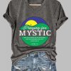 Texas Strong Praying For Mystic Print T Shirt 4
