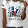 Texas Strong Texas Our Texas Print Shirt 3
