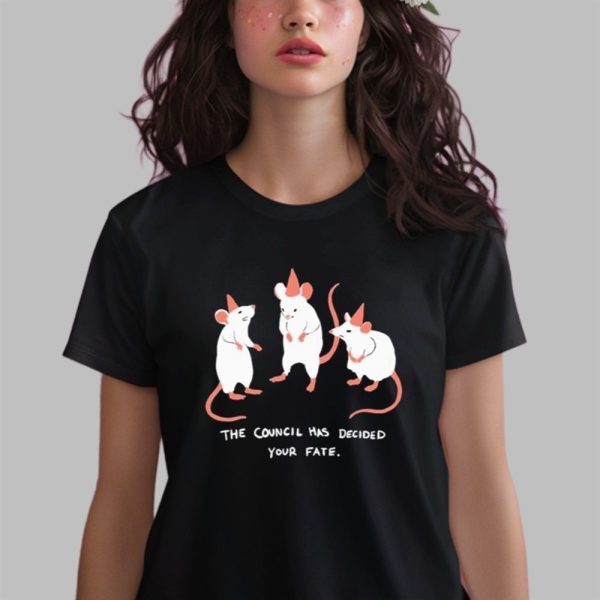 The Council Has Decided Your Fate Rat Council Shirt 0 2