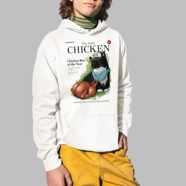 The Daily Chicken Boy Of The Year Your Daily Slice Of Chicken Hot And Fresh Unico Shirt 2 1