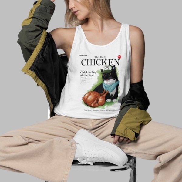 The Daily Chicken Boy Of The Year Your Daily Slice Of Chicken Hot And Fresh Unico Shirt 3 d
