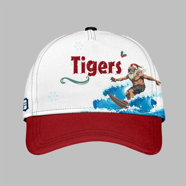 Tigers Christmas July Santa 2025 Hat