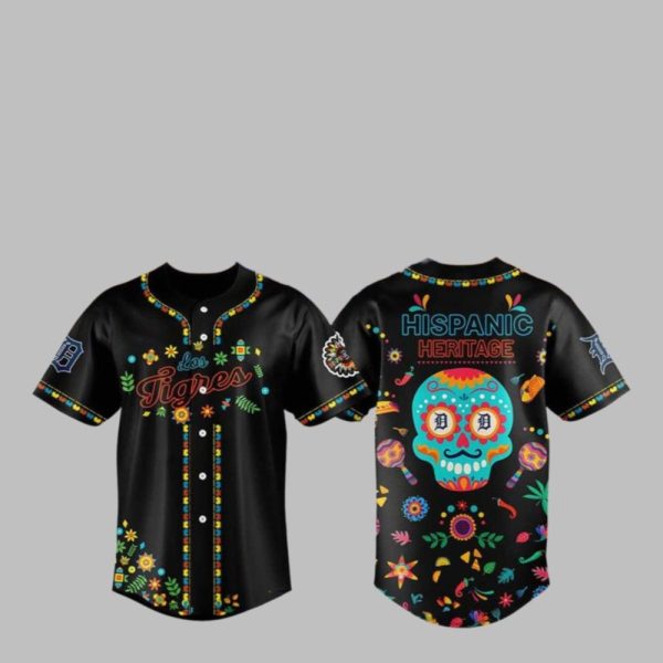 Tigers National Hispanic Heritage Month 2025 Jersey 1 1
