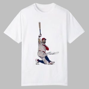 Kyle Schwarber Swing Off Superstar Pose Shirt 0 0