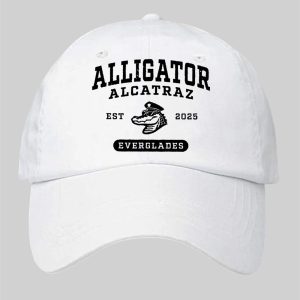 Unisex Alligator Alcatraz EST 2025 Everglades Printed Hat