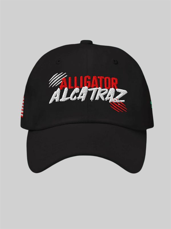 Unisex Alligator Alcatraz Funny Florida Everglades Dark Humor Print Hat 1