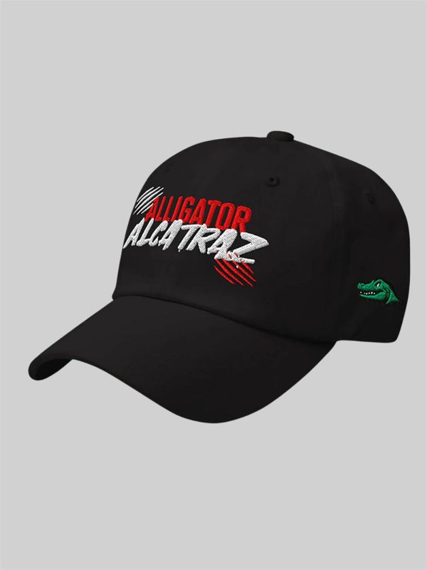 Unisex Alligator Alcatraz Funny Florida Everglades Dark Humor Print Hat 3