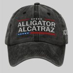 Unisex Alligator Alcatraz ICE Printed Hat
