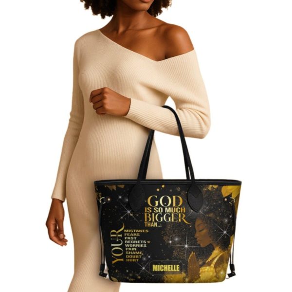 Unstoppable Faith Shopper Tote 1 2