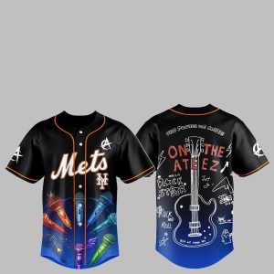 1 NY Mets ATEEZ 2025 World Tour Jersey