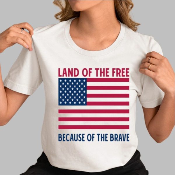 Vivek Ramaswamy Land Of The Free Because Of The Brave Shirt 0 3