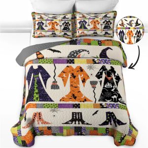 Halloween Witch's Wardrobe All Season Bedding Set
