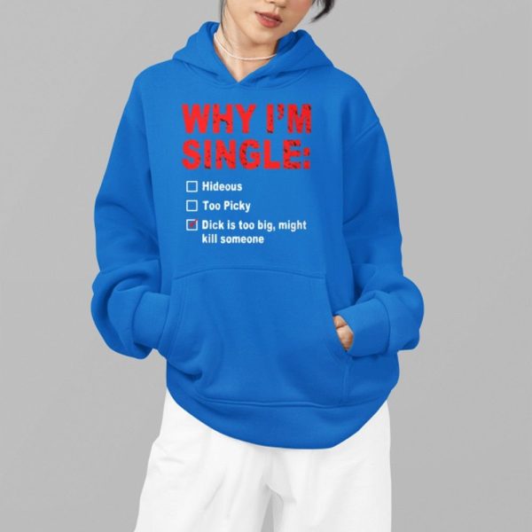 Why Im Single Hideous Too Picky Dick Is Too Big Might Kill Someone Shirt 4 19