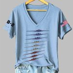 Women's Air Force B-2 Print Short Sleeve T-Shirt