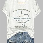 Women's Texas Kerr County Strong V-neck T-shirt