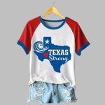 Women's Texas Strong Graphic Raglan Tee