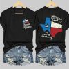 Womens Texas Strong Legends of the Republic Print T shirt 2