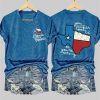 Womens Texas Strong Legends of the Republic Print T shirt 3