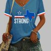 Womens Texas Strong Print Shirt 2