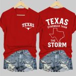 Women's Texas Stronger Than the Storm Print T-shirt