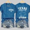 Womens Texas Stronger Than the Storm Print T shirt 2