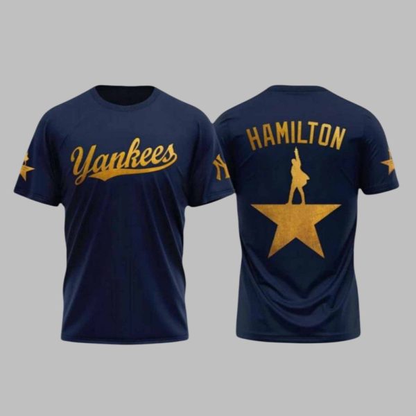 Yankees x Hamilton Night 2025 Shirt 1 1