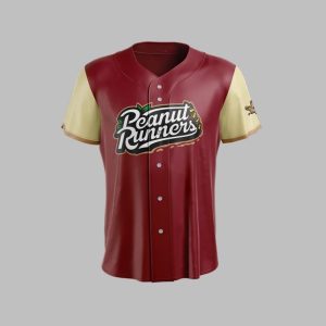 Montgomery Biscuits Peanut Runners 2025 Jersey 1 1