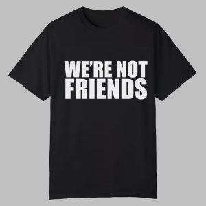 Alexa Bliss Charlotte Flair We're Not Friends Shirt 0 0