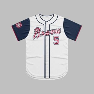 2025 Braves 5 All Star Break Jersey 1 1