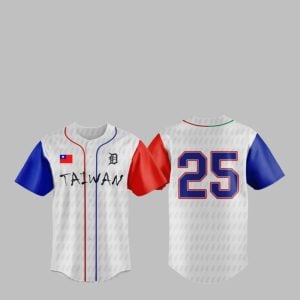Tigers Taiwan Heritage Night Jersey 2025 Giveaway 1 1