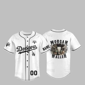 2025 LA Dodgers Morgan Wallen Jersey 1 1