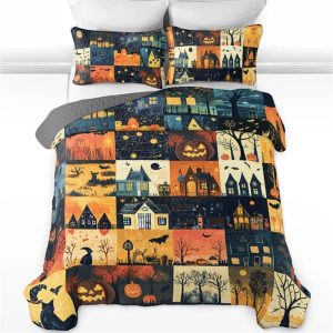 Halloween Haunted Harvest All Season Bedding Set