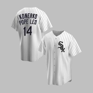 Chicago Sox Paul Konerko Pope Leo XIV Jersey 1 1
