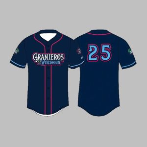 Wisconsin Timber Rattlers Granjeros Day Jersey Giveaway 2025 1 1
