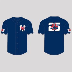 NY Yankees Japanese Flag Jersey 2025 Giveaway 1