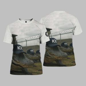 Alligators Alcatraz ICE Outside Florida Prison Shirt 1 1