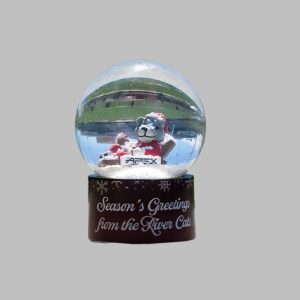 Sacramento River Cats Seasons Greetings From The River Cats Dinger Snow Globe 2025 Giveaway 1 1