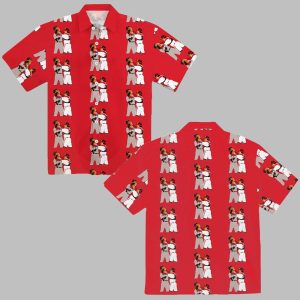 Jason Varitek Alex Rodriguez Brawl Hawaiian Shirt 0