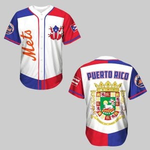 2025 NY Mets Puerto Rico Baseball Jersey 0