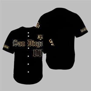SD Padres Gothic Gold 2025 Jersey 1